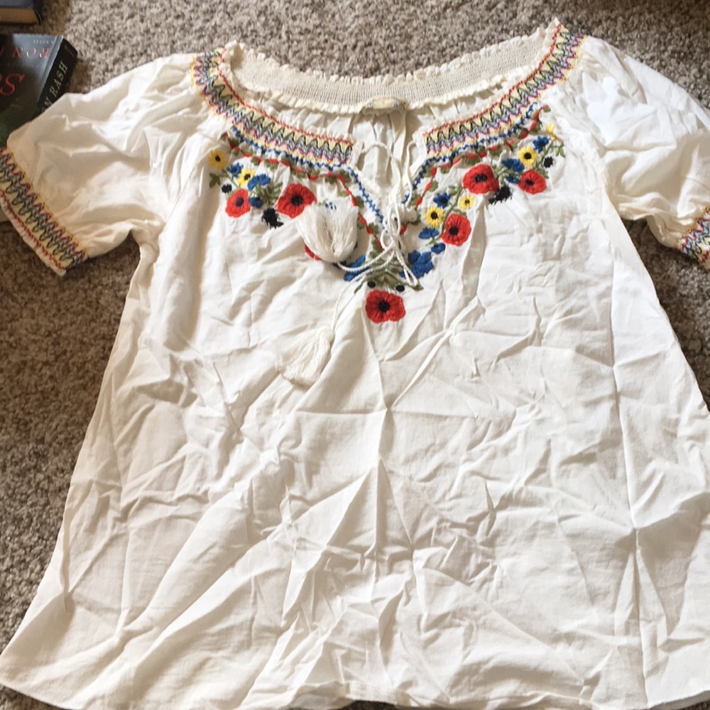 Embroidered blouse